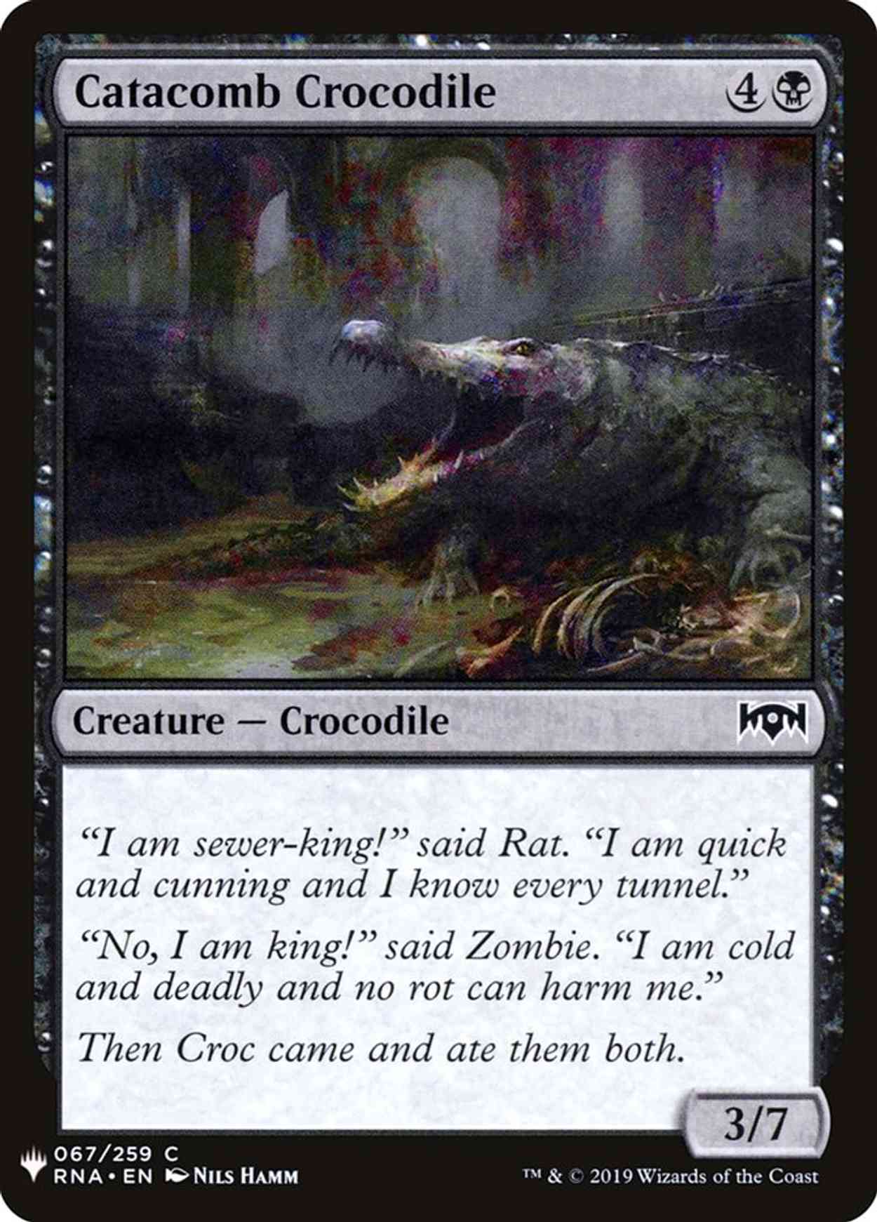 Catacomb Crocodile magic card front