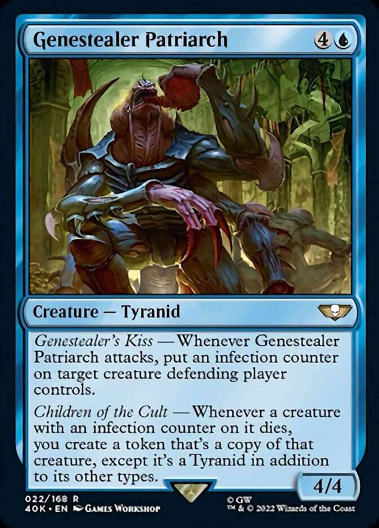 Genestealer Patriarch magic card front