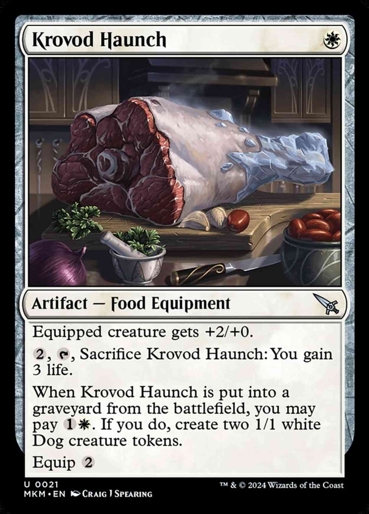 Krovod Haunch magic card front