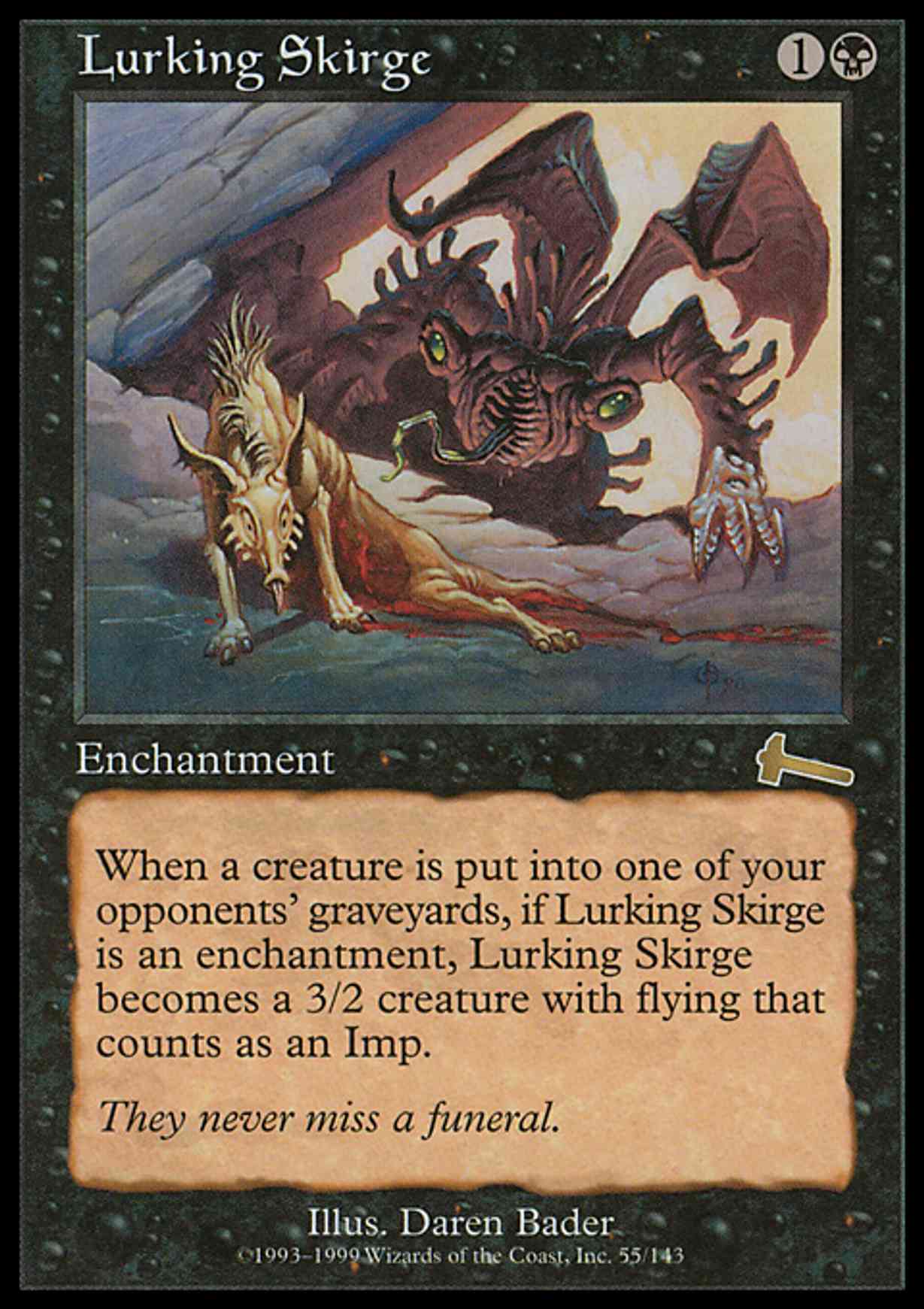 Lurking Skirge magic card front