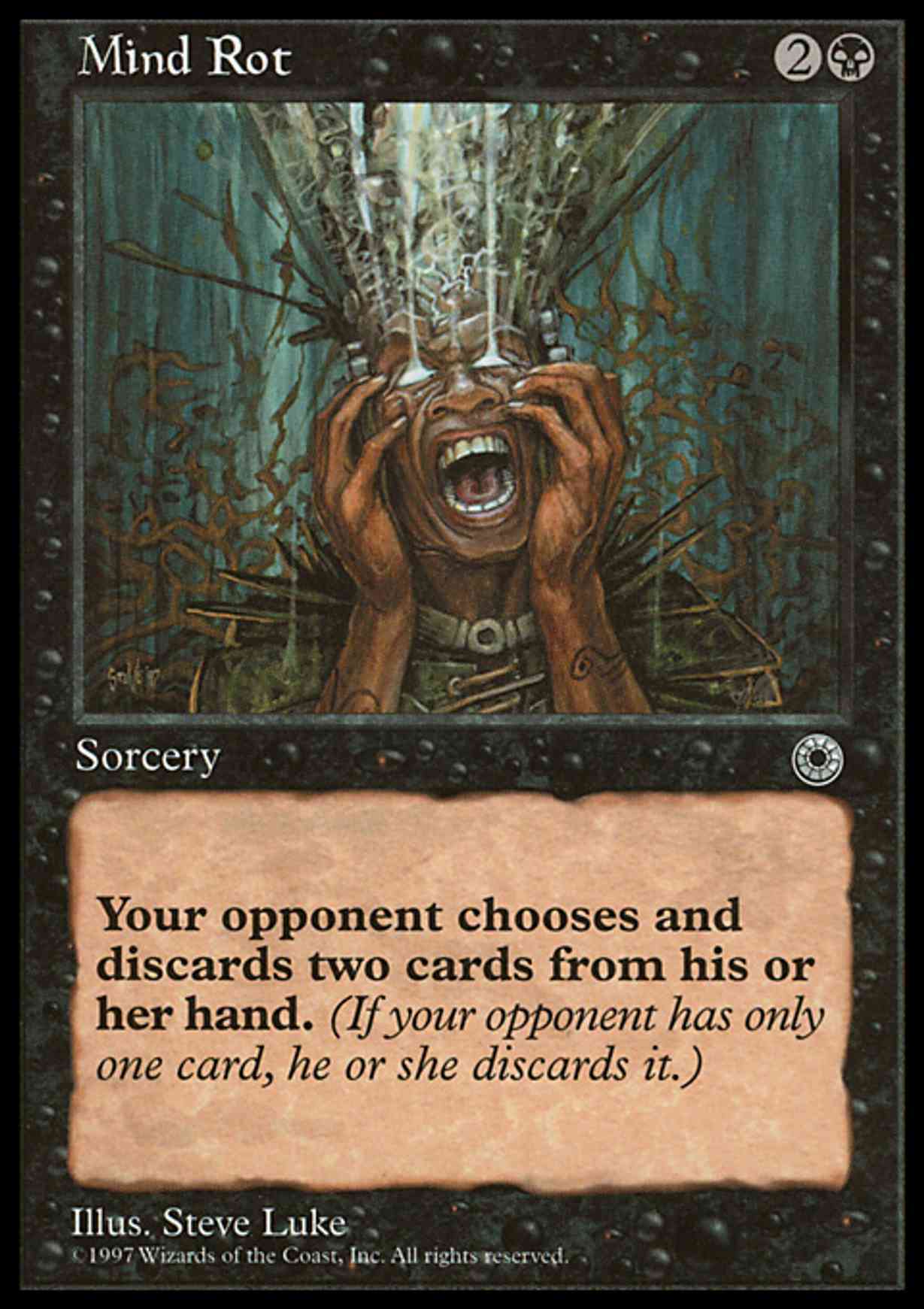 Mind Rot magic card front