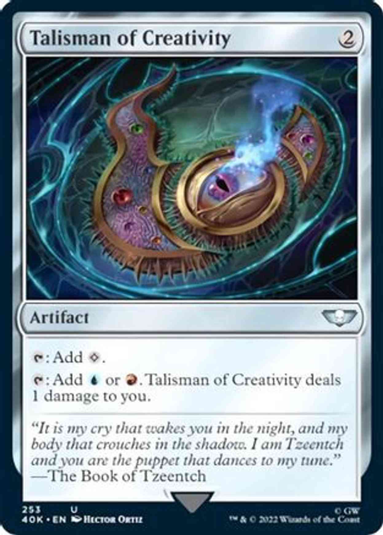 Talisman of Creativity (Surge Foil) magic card front