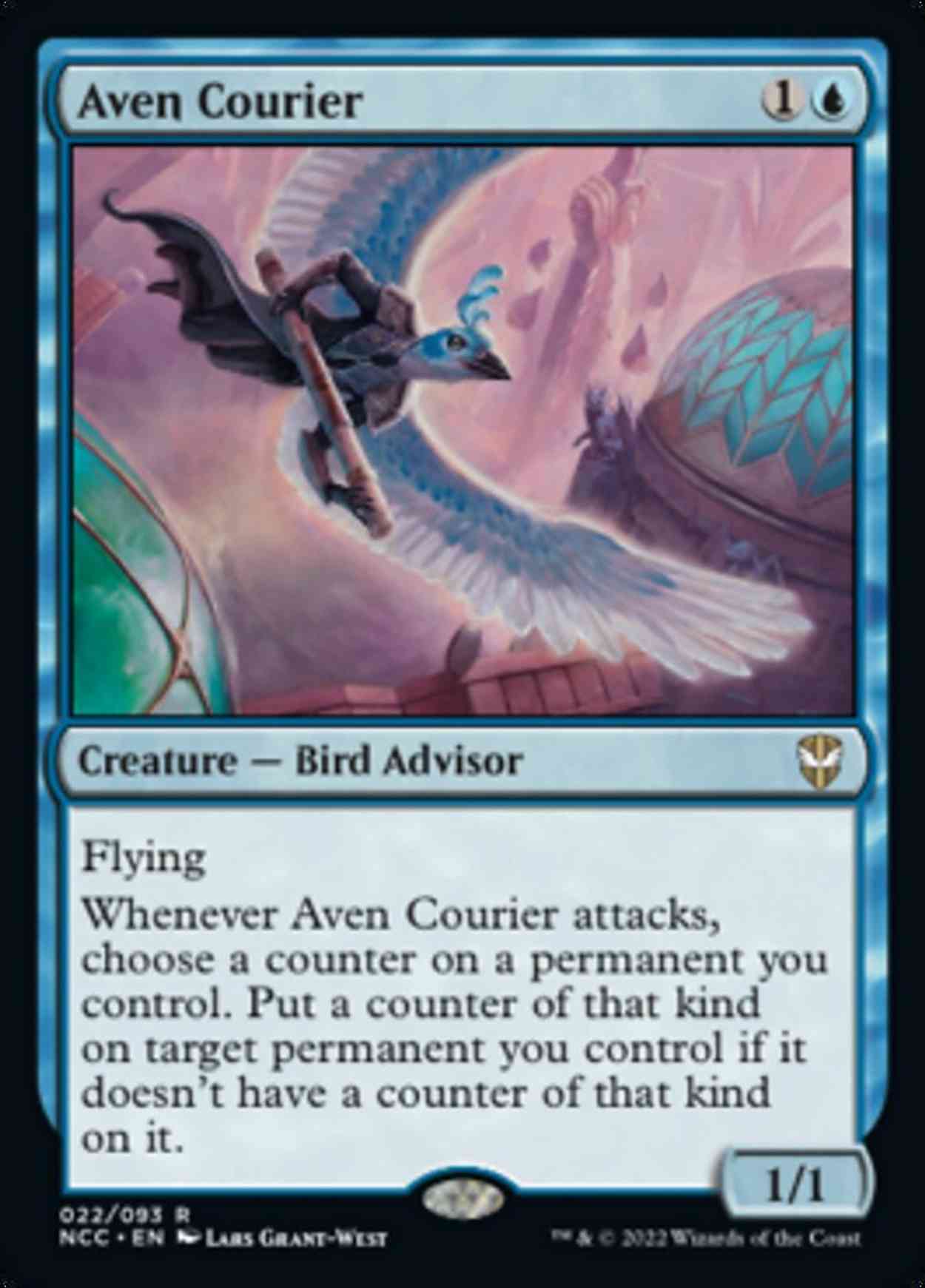 Aven Courier magic card front