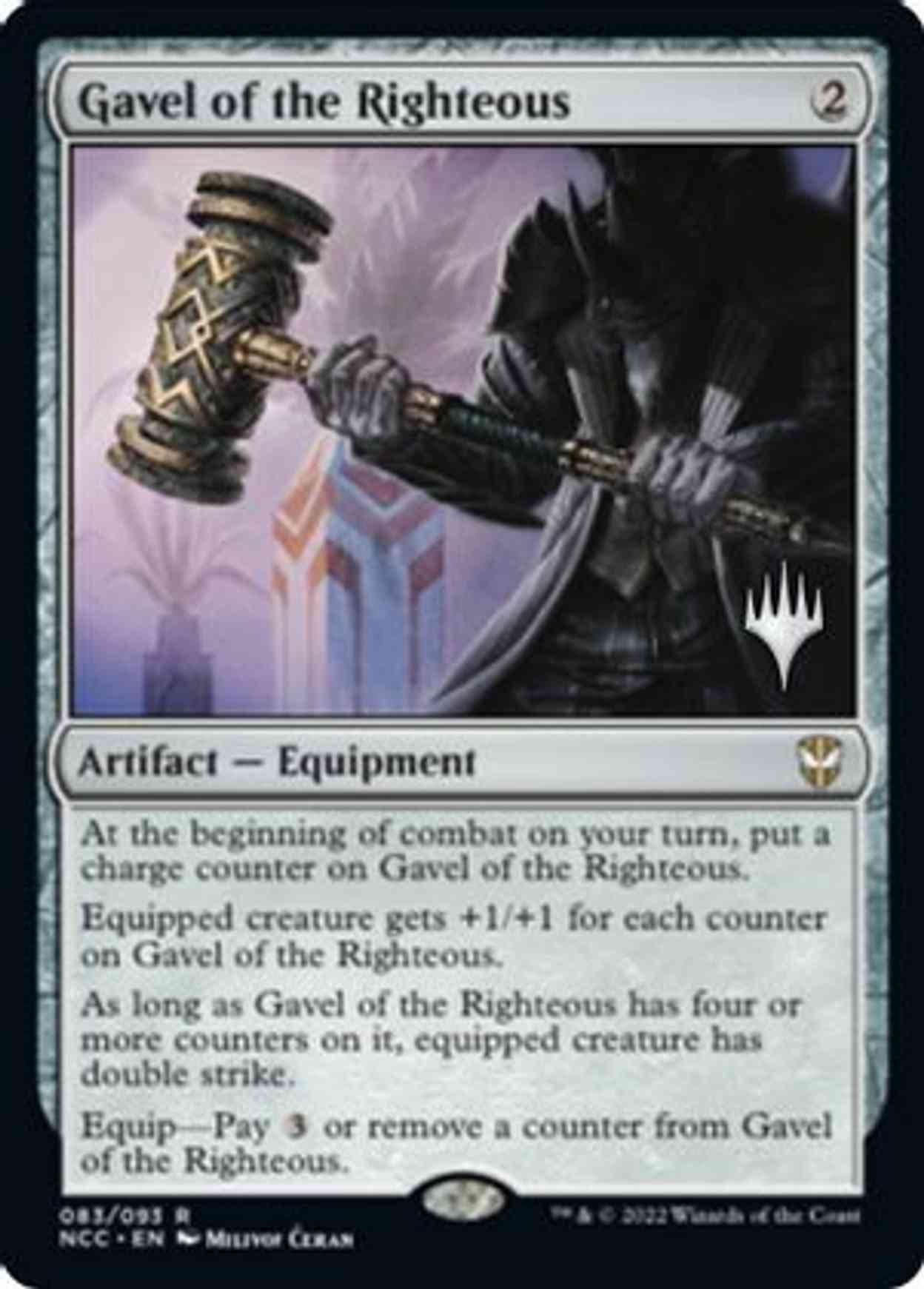 Gavel of the Righteous magic card front