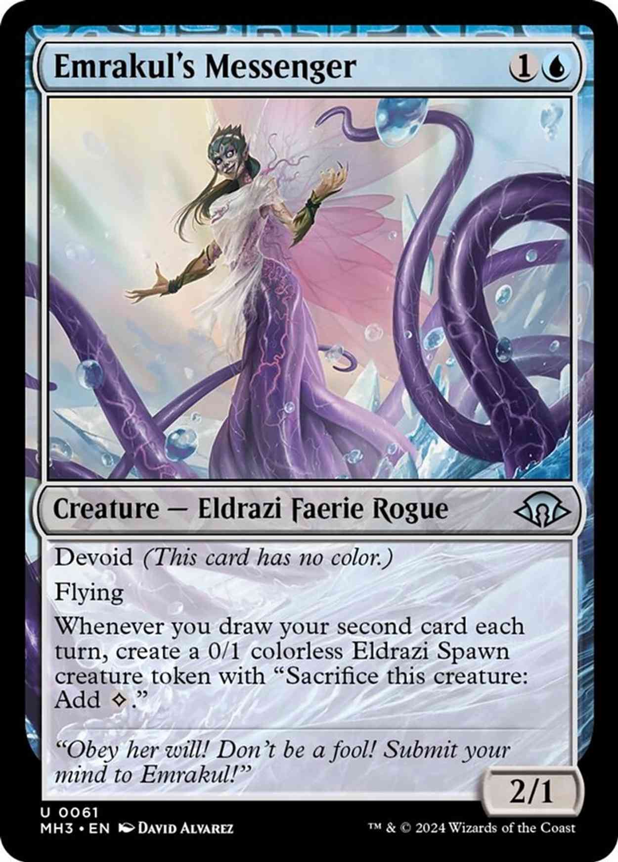 Emrakul's Messenger magic card front