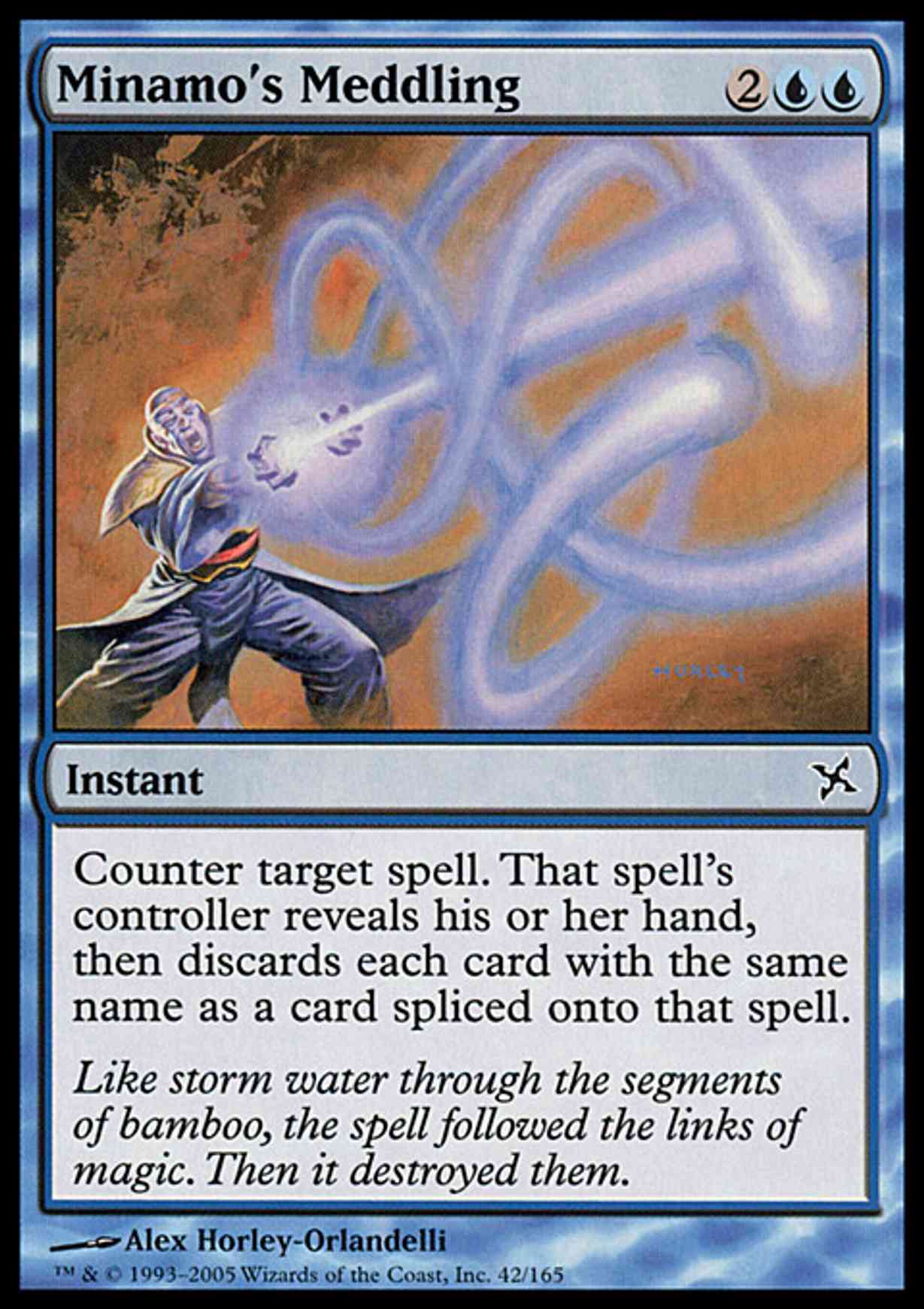 Minamo's Meddling magic card front