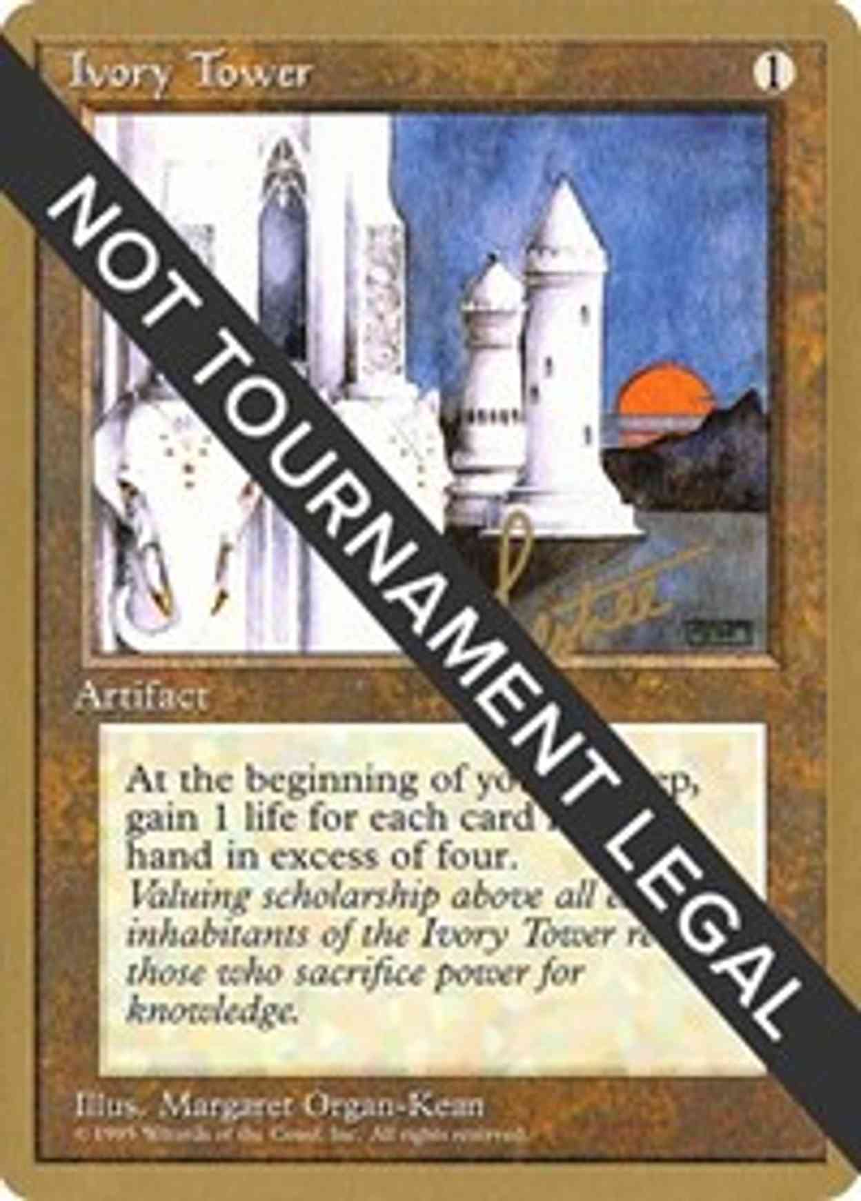 Ivory Tower - 1996 Bertrand Lestree (4ED) magic card front