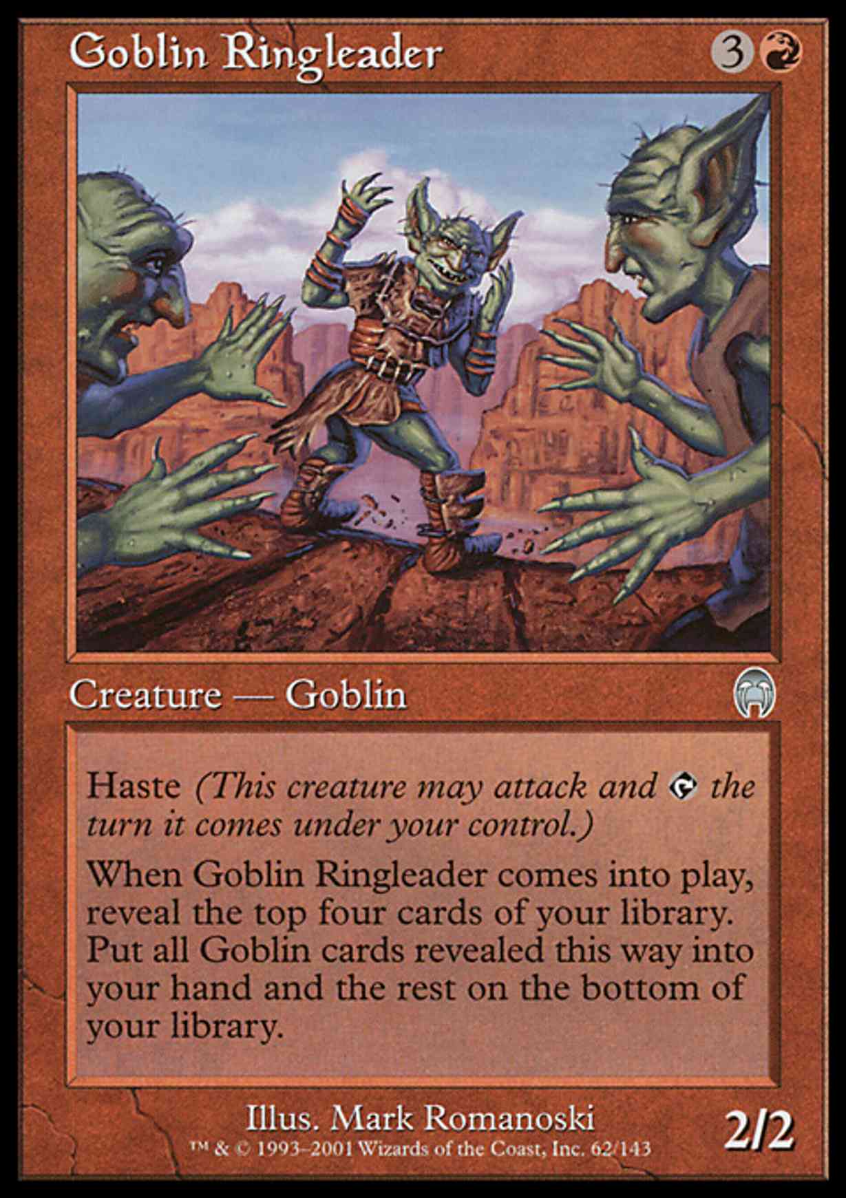Goblin Ringleader magic card front