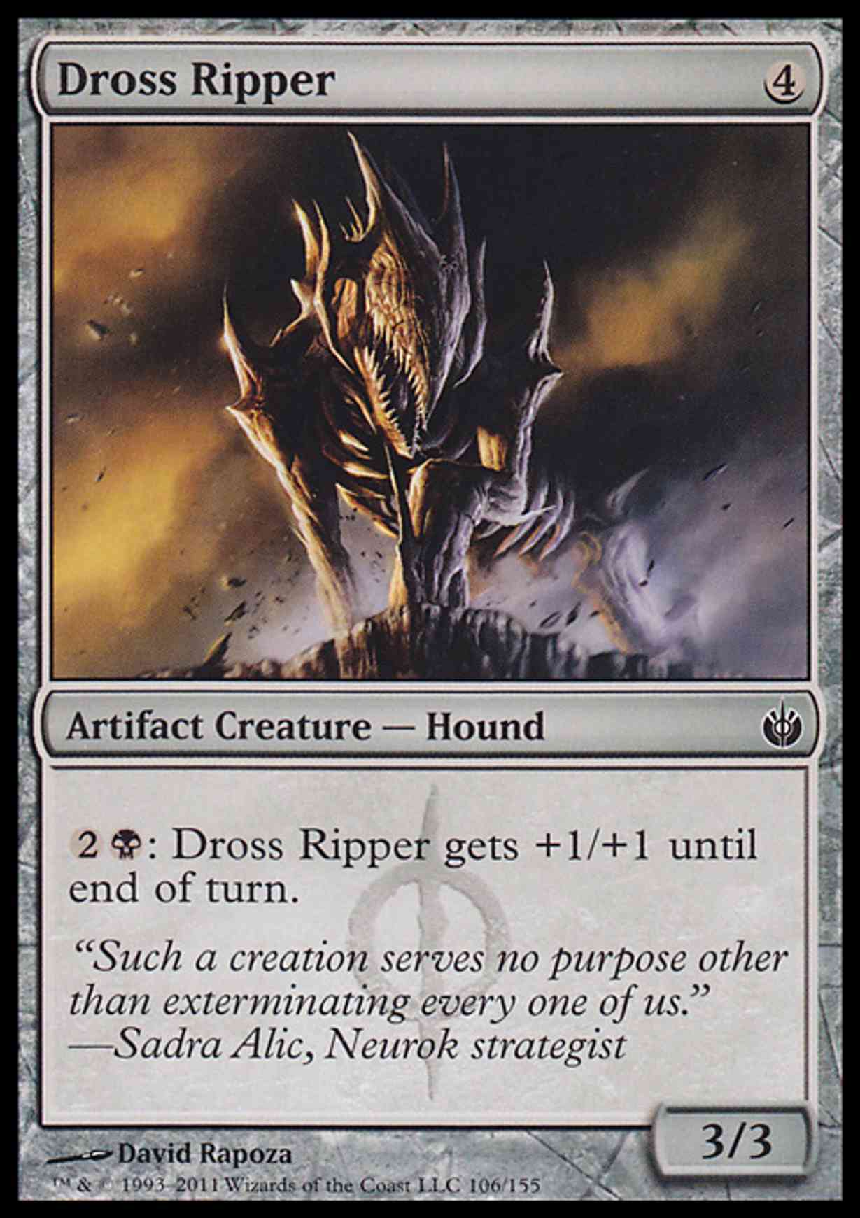 Dross Ripper magic card front