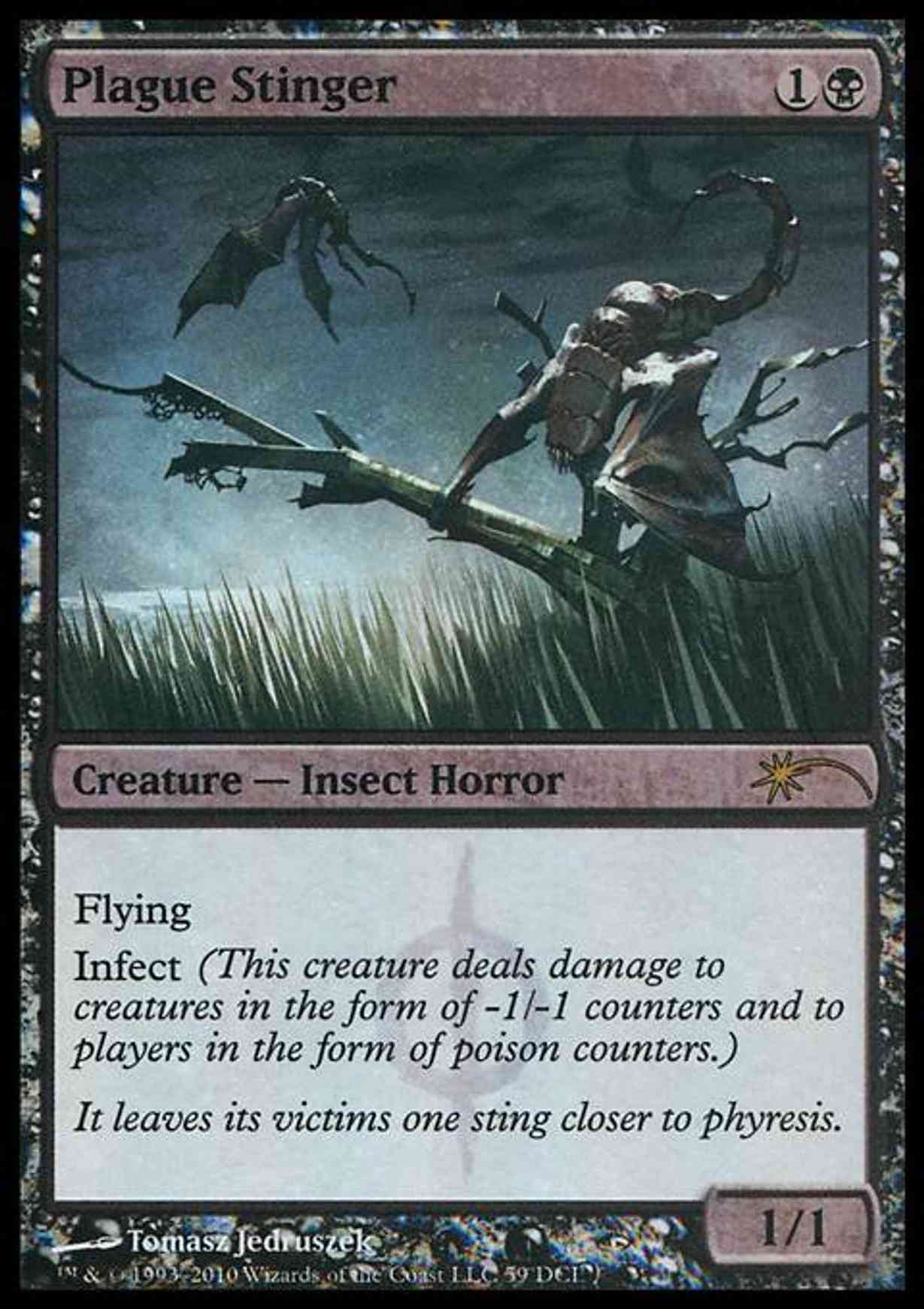 Plague Stinger magic card front