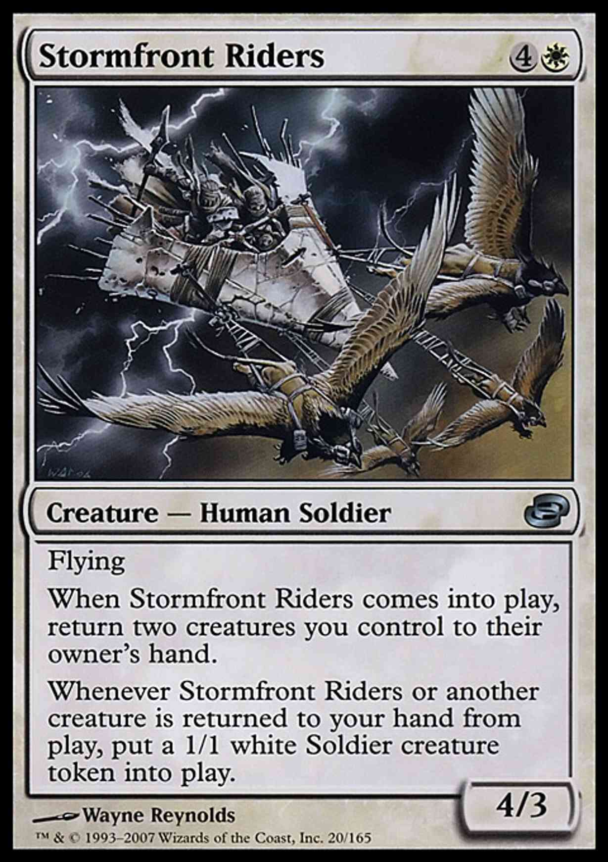 Stormfront Riders magic card front