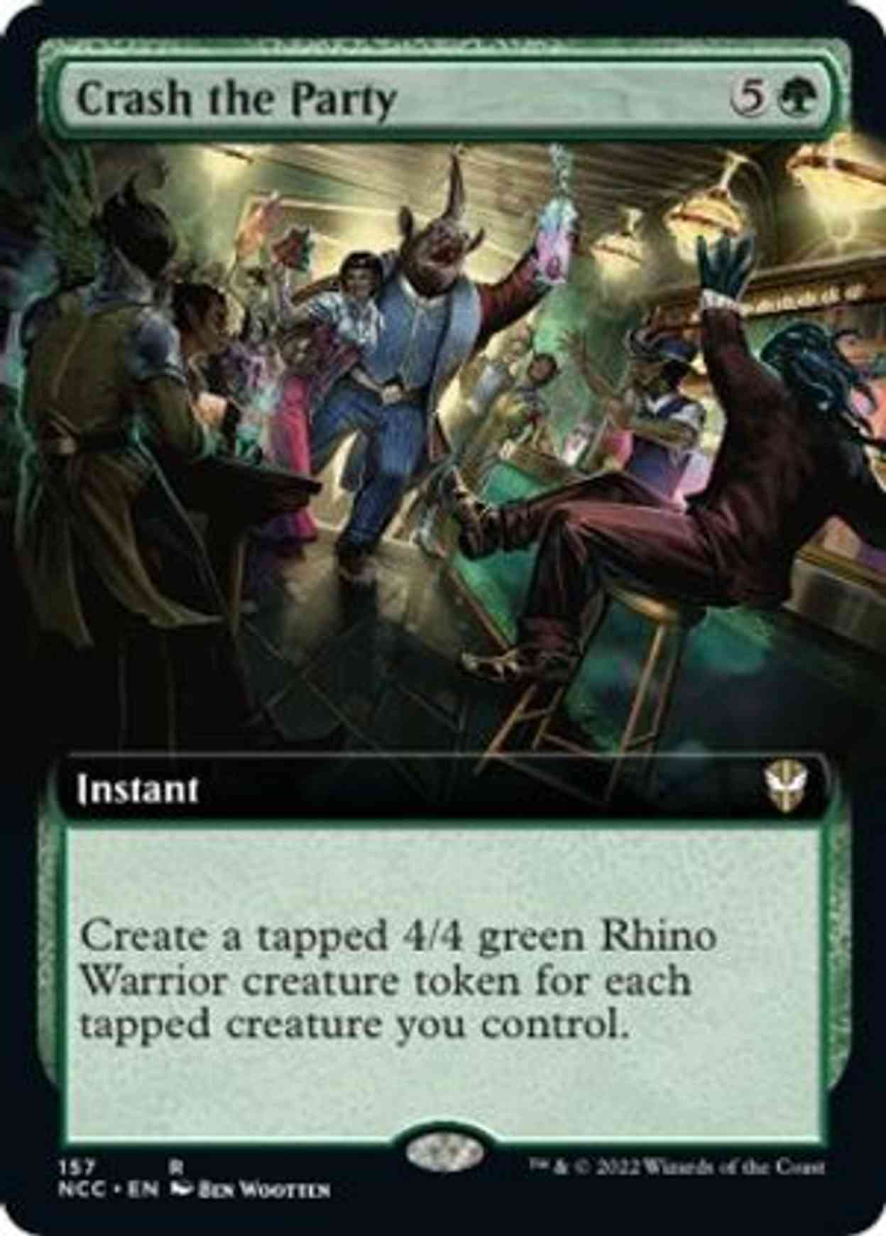 Crash the Party (Extended Art) magic card front