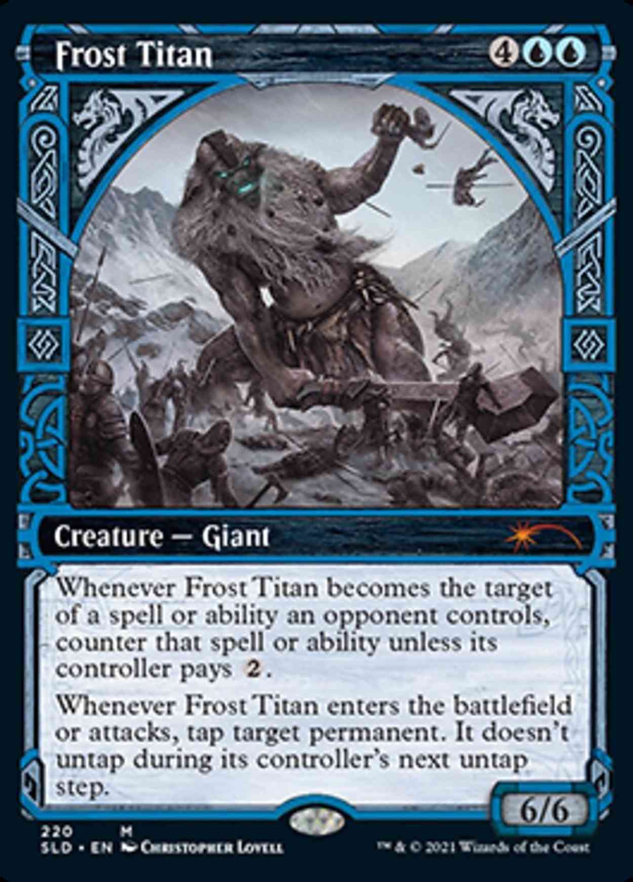 Frost Titan (Showcase) magic card front