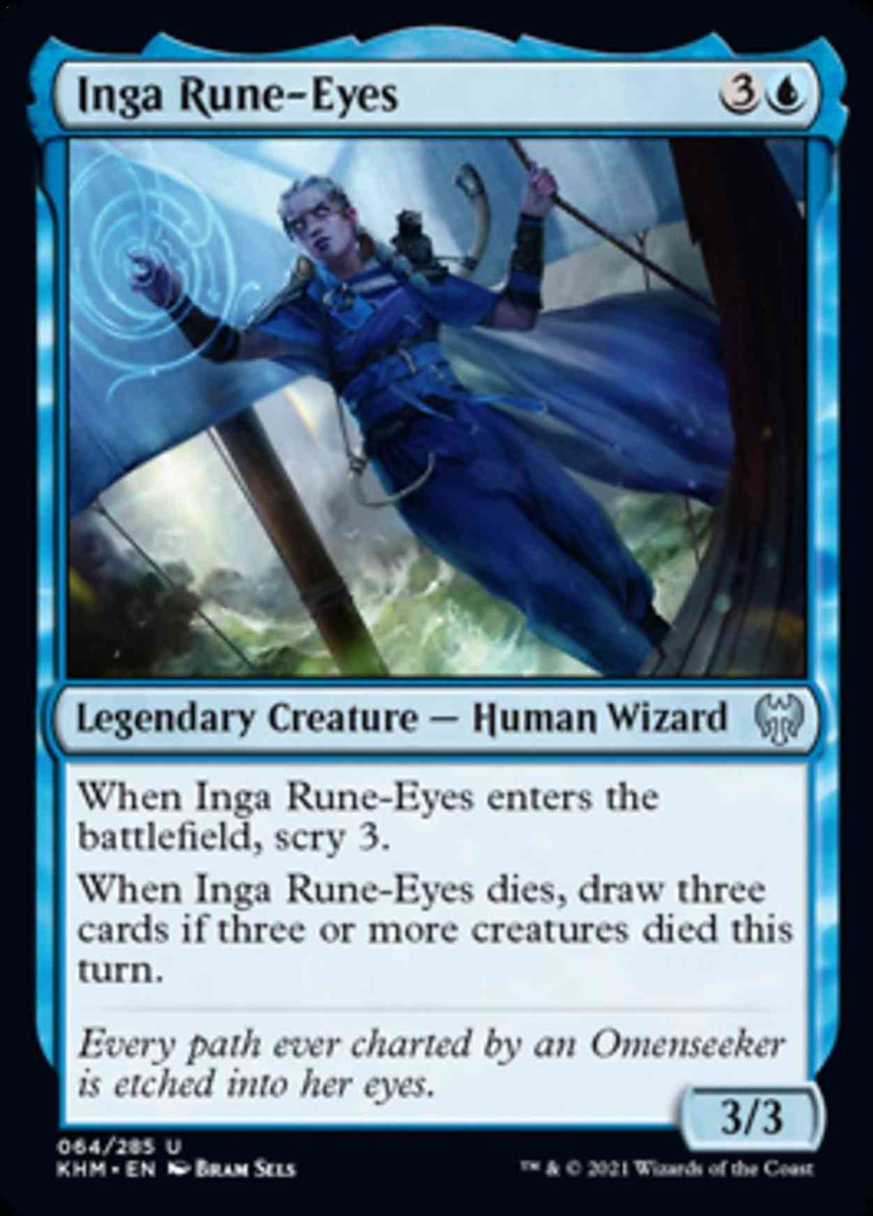 Inga Rune-Eyes magic card front