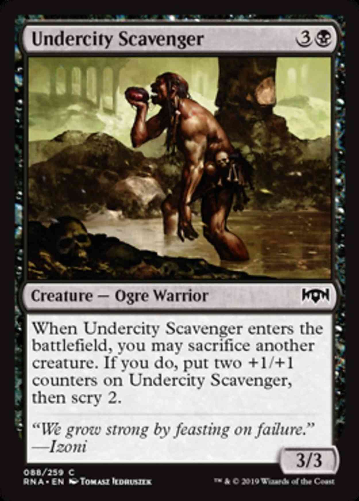 Undercity Scavenger magic card front