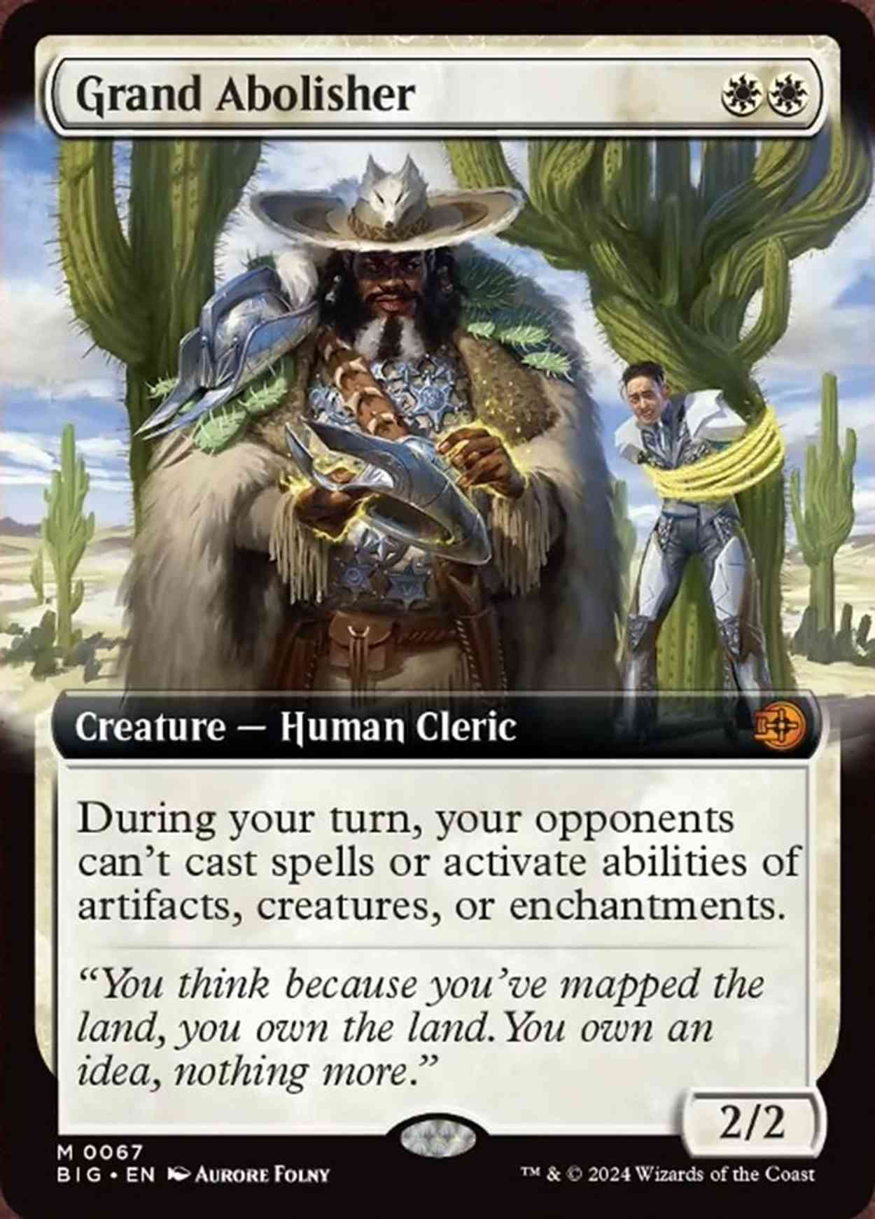 Grand Abolisher (Extended Art) magic card front