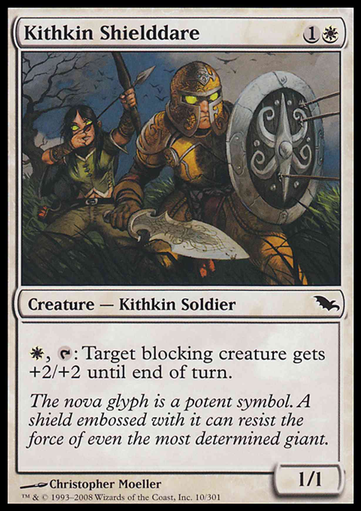Kithkin Shielddare magic card front