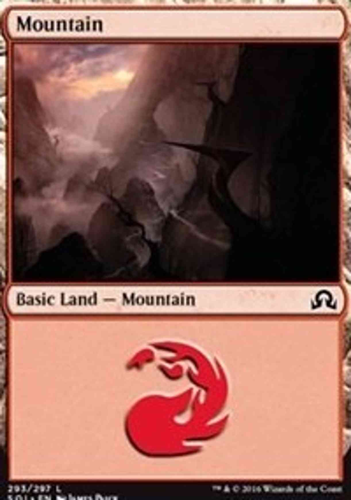 Mountain (293) magic card front