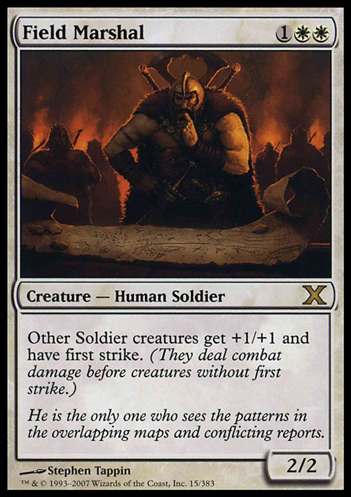 Field Marshal magic card front