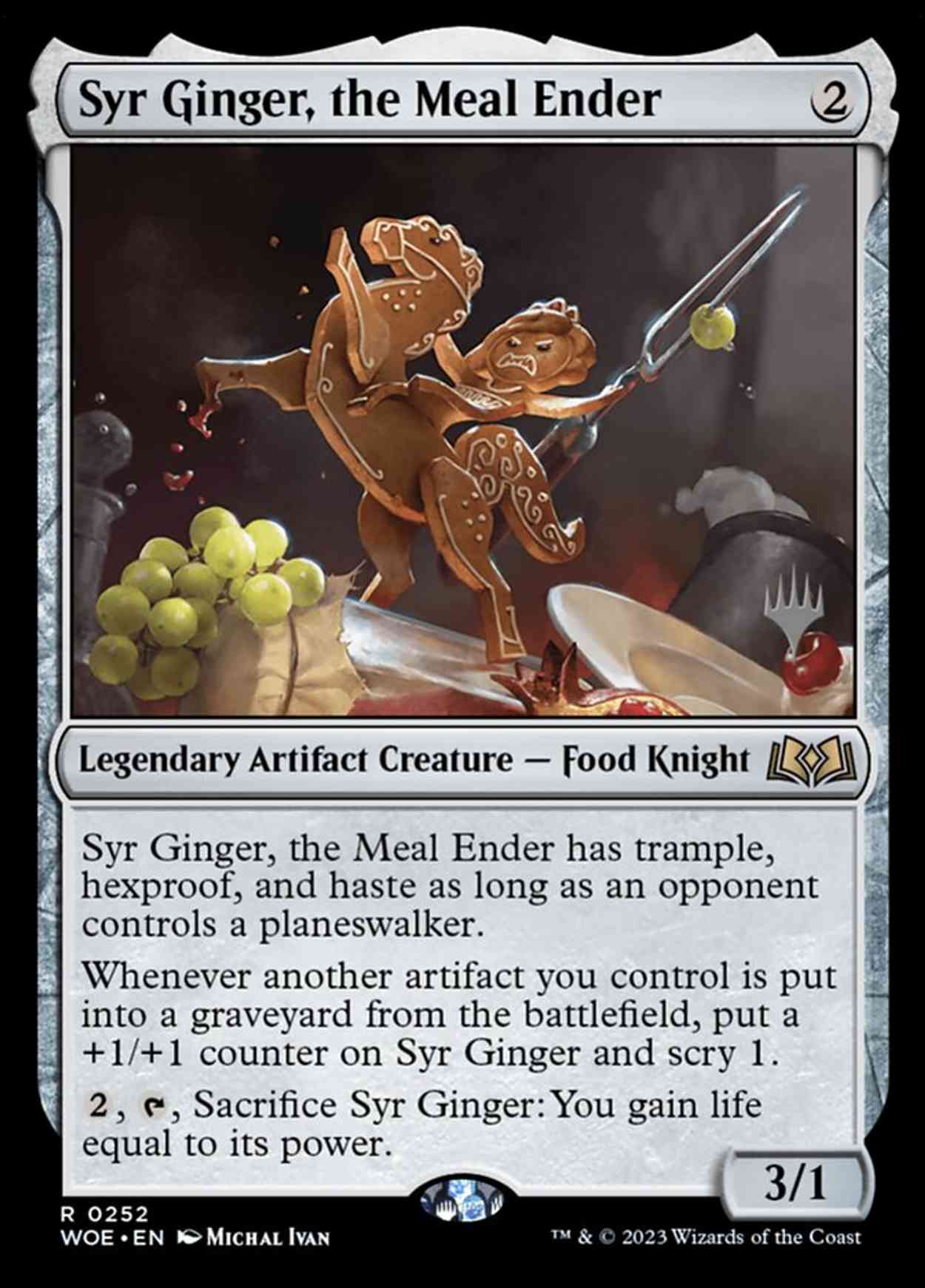 Syr Ginger, the Meal Ender magic card front