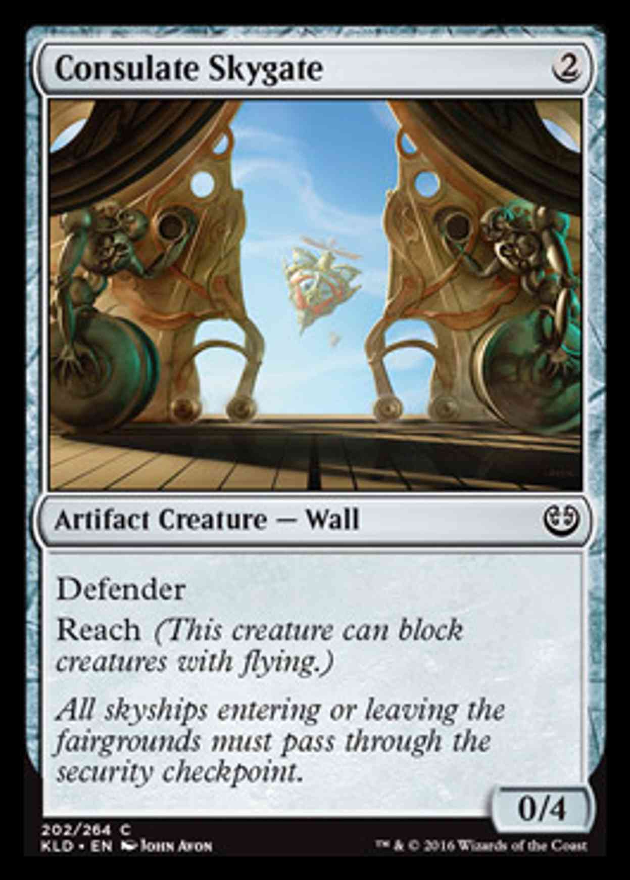 Consulate Skygate magic card front