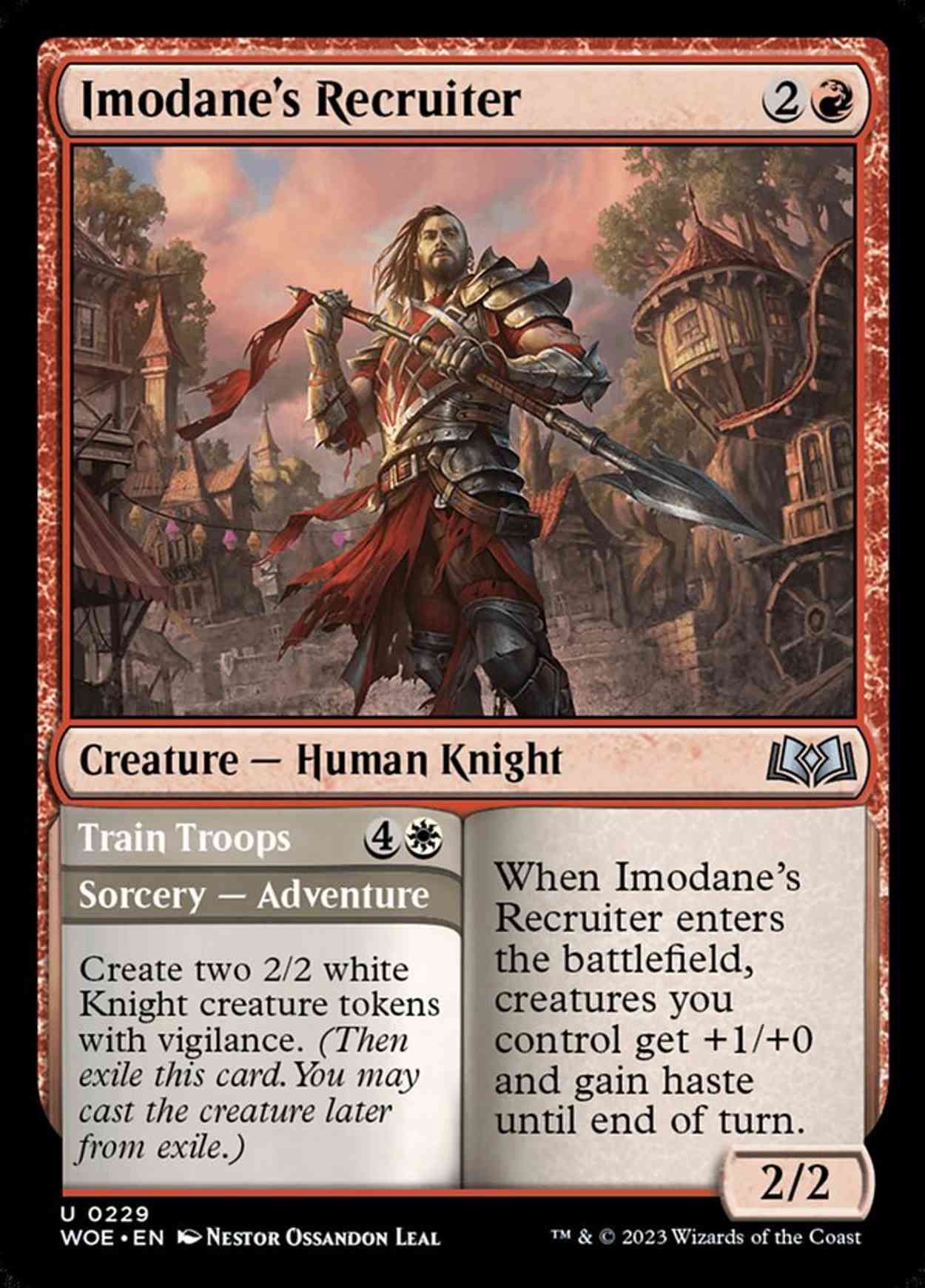 Imodane's Recruiter magic card front