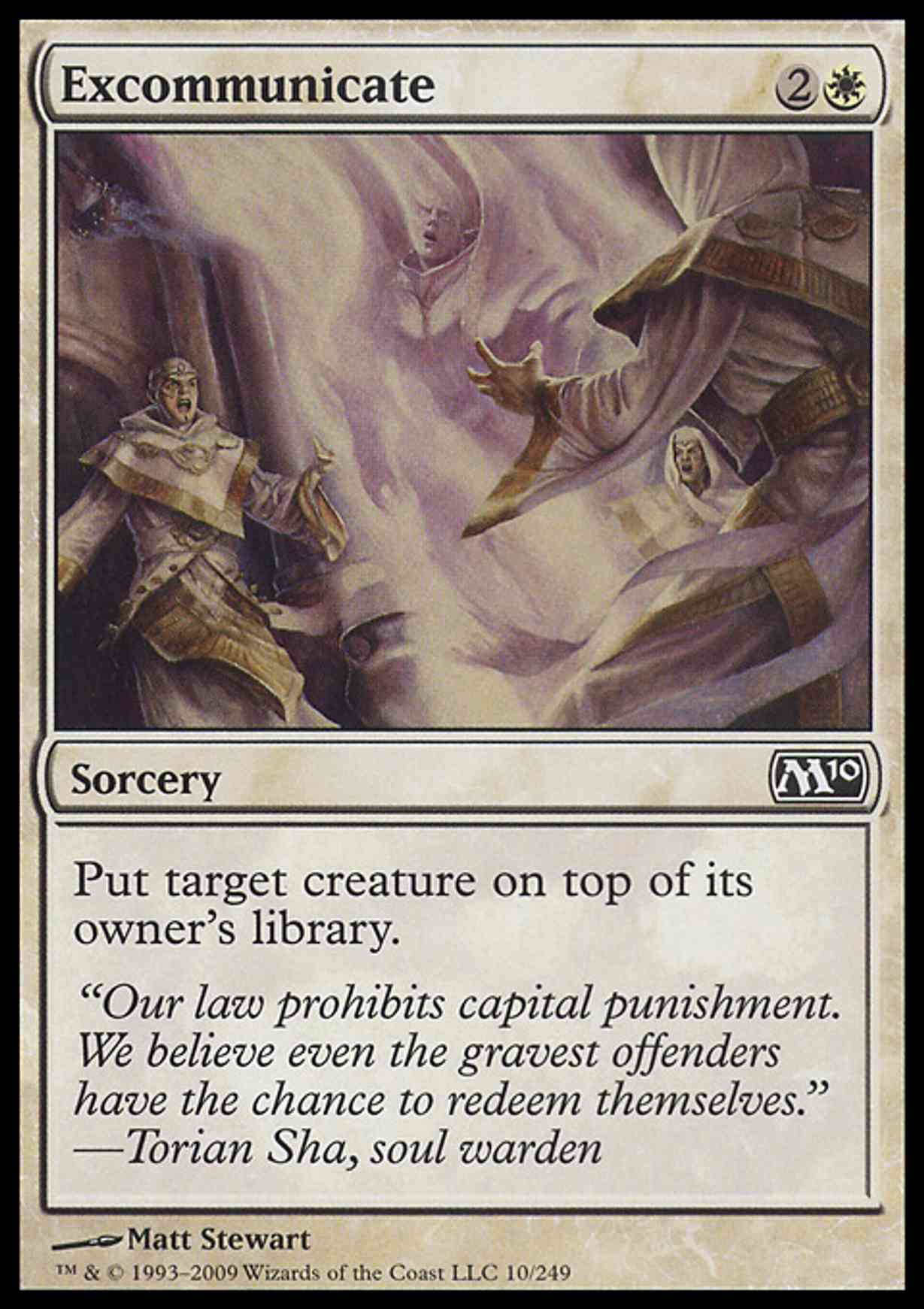 Excommunicate magic card front