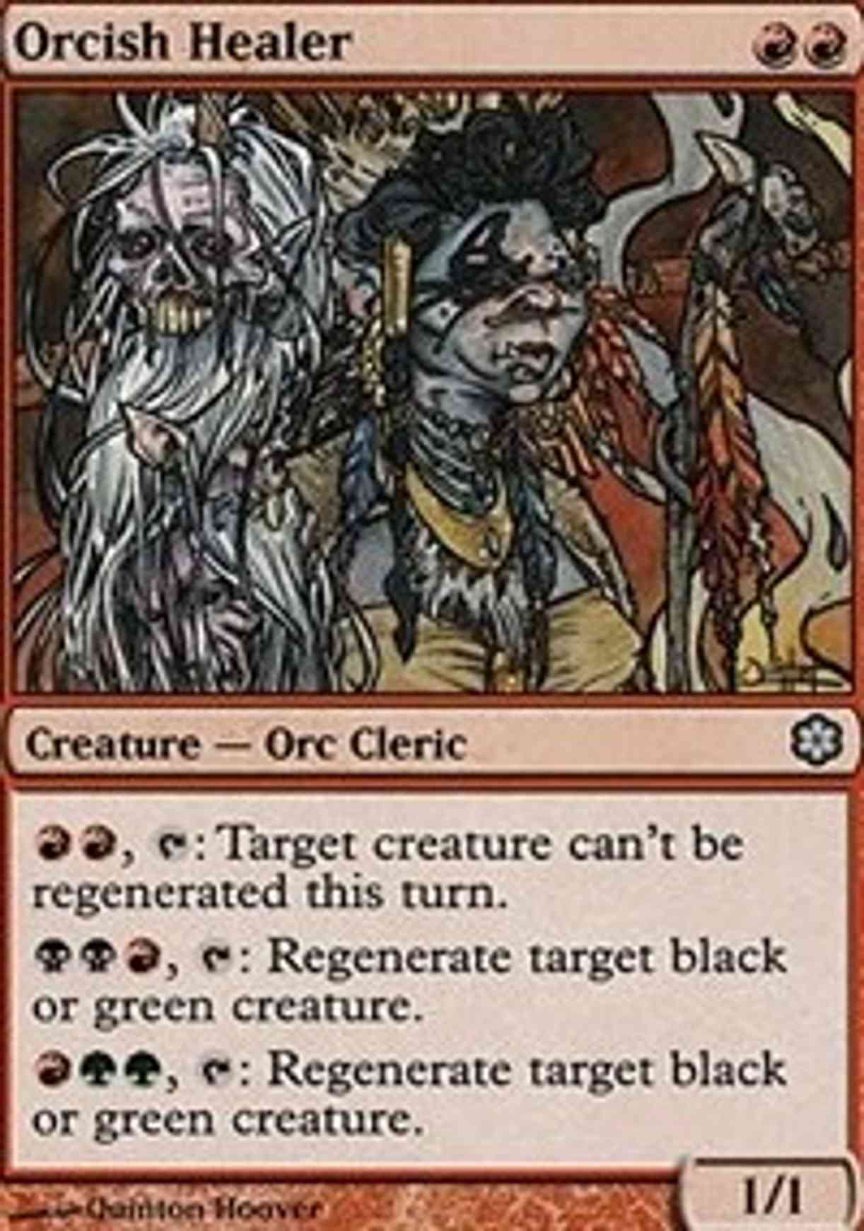 Orcish Healer magic card front