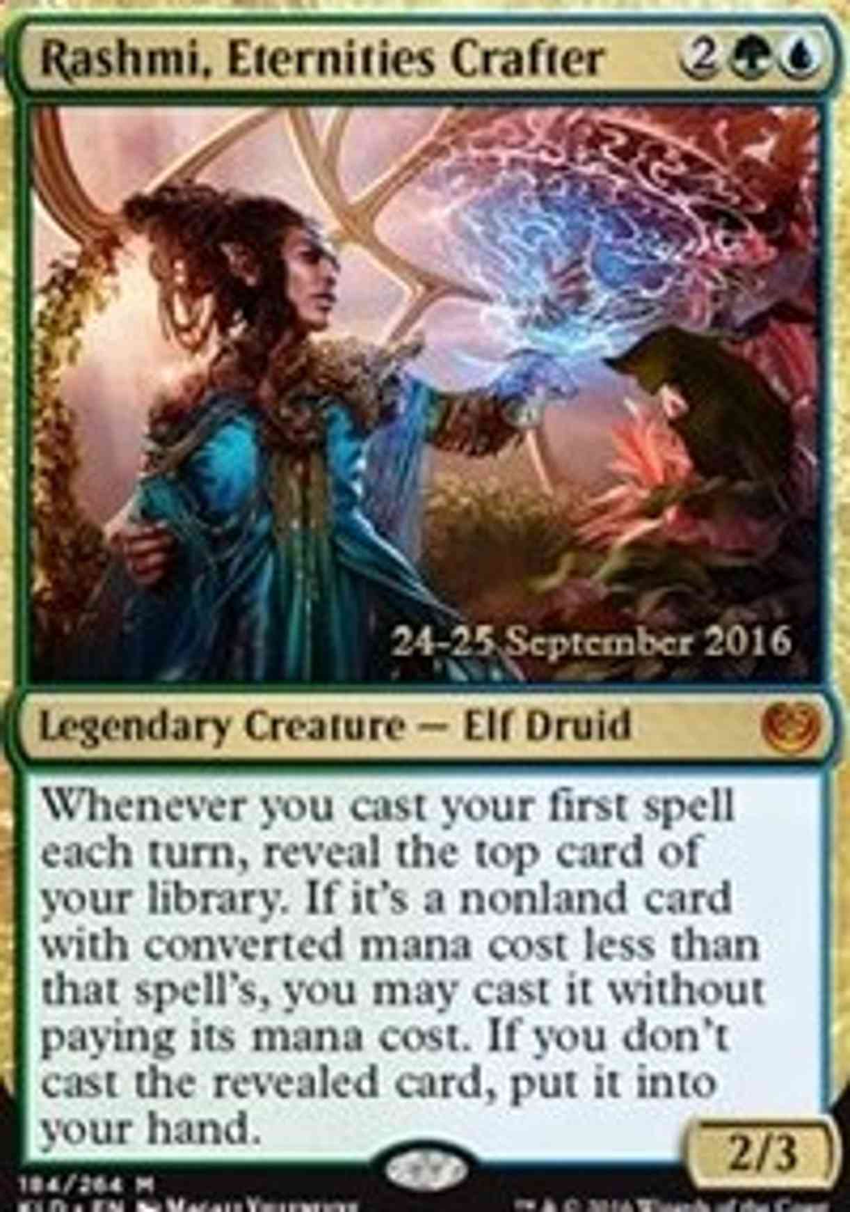 Rashmi, Eternities Crafter magic card front