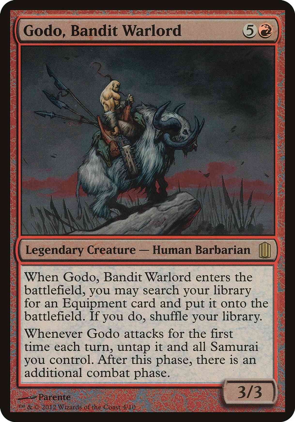 Godo, Bandit Warlord (Commander's Arsenal) magic card front