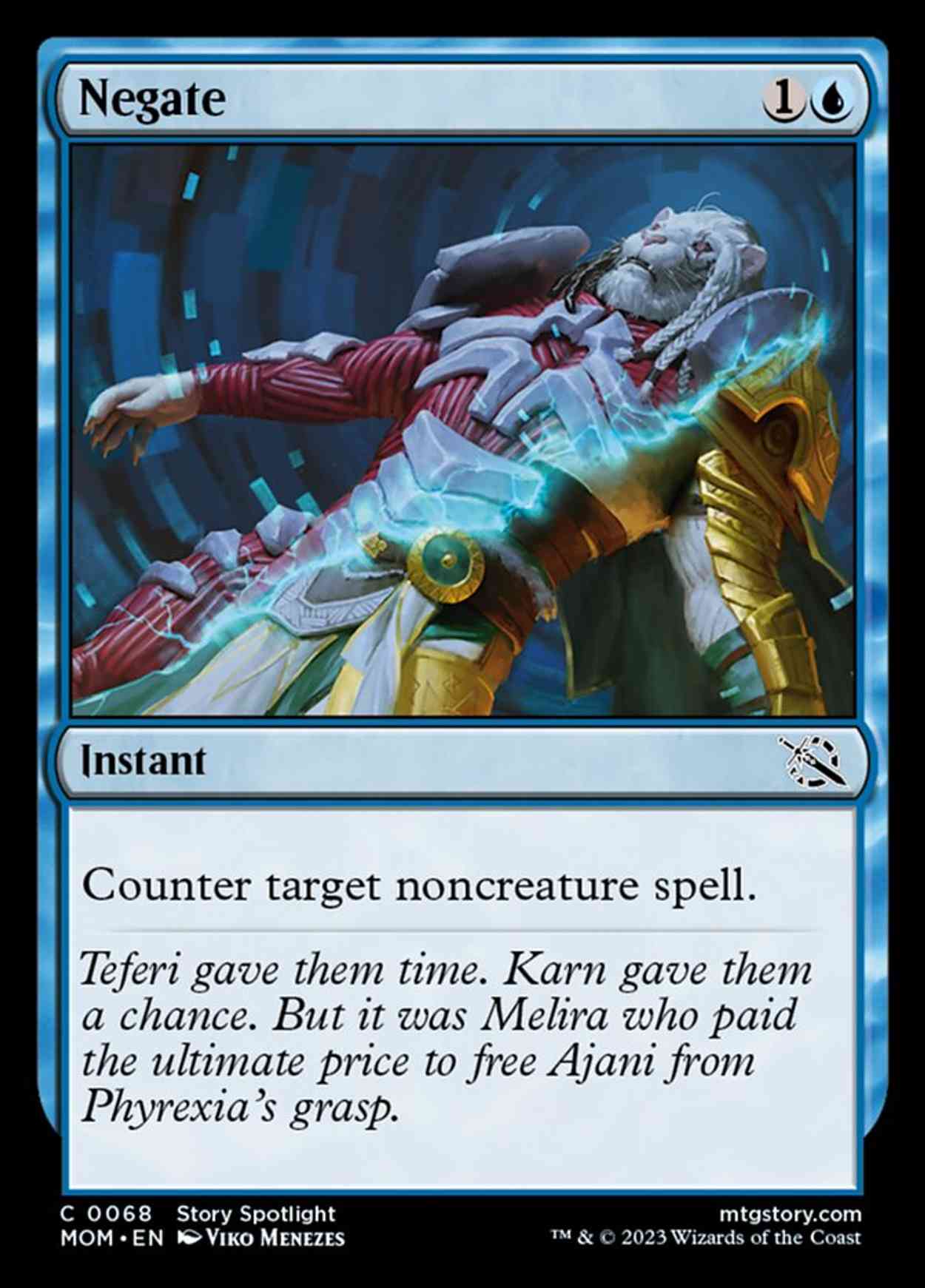 Negate Price from mtg March of the Machine