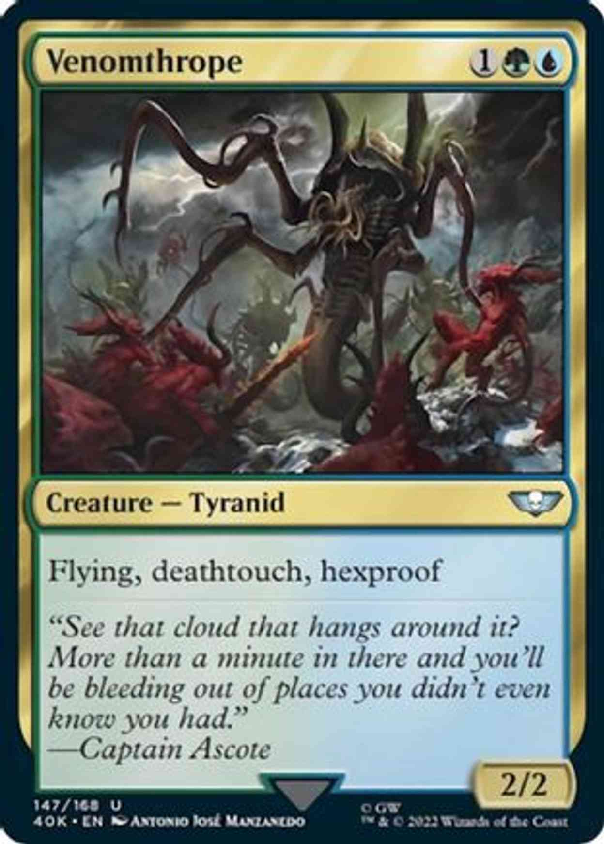 Venomthrope (Surge Foil) magic card front