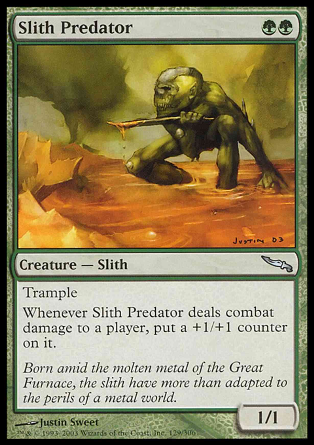 Slith Predator magic card front