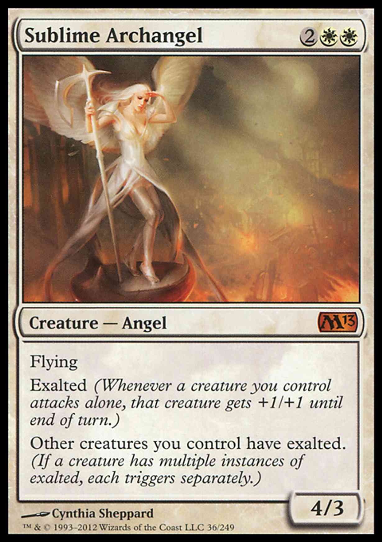Sublime Archangel magic card front