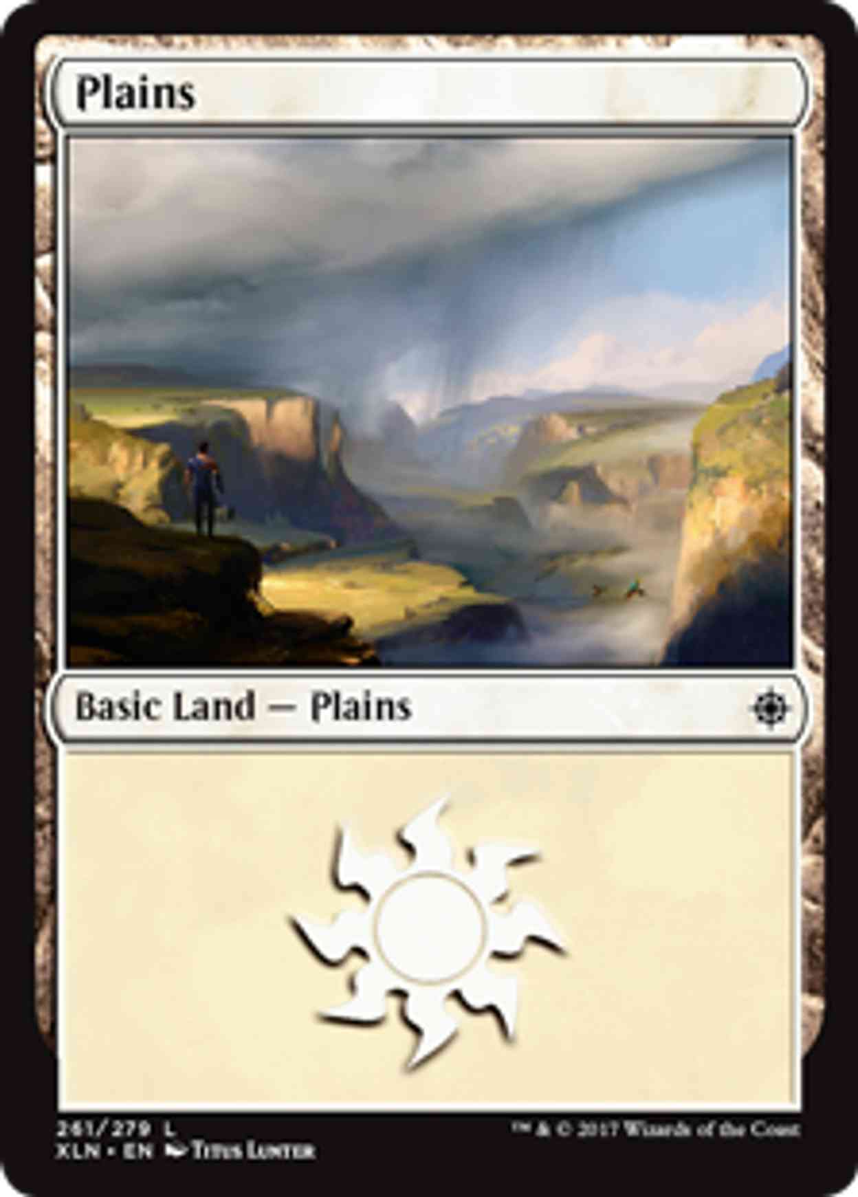 Plains (261) magic card front