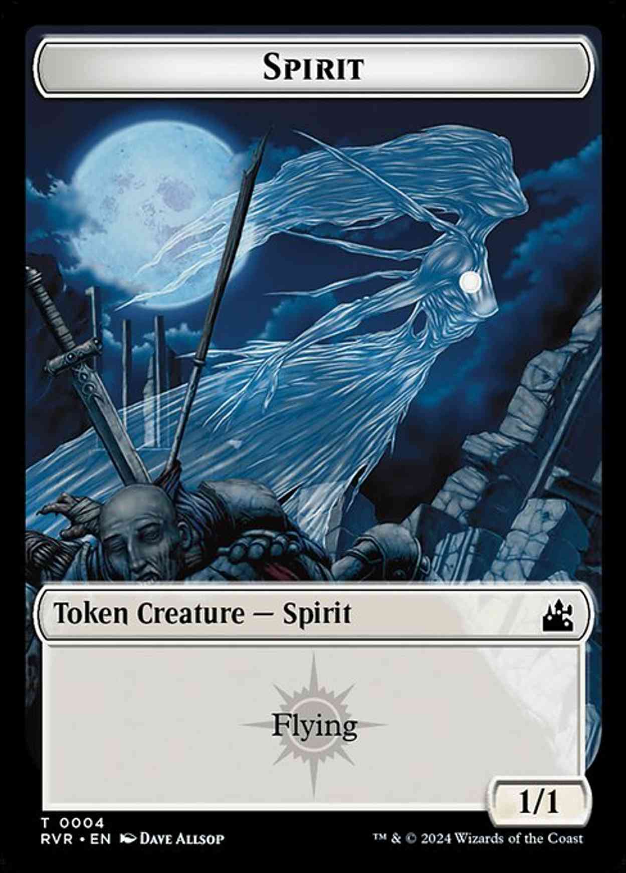 Spirit (0004) Token magic card front
