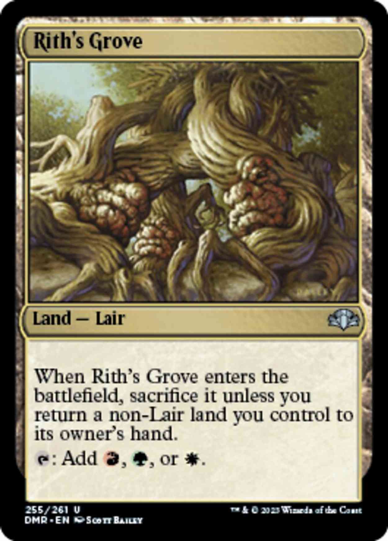 Rith's Grove magic card front