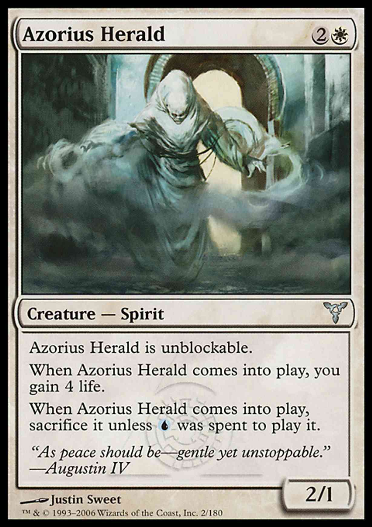 Azorius Herald magic card front
