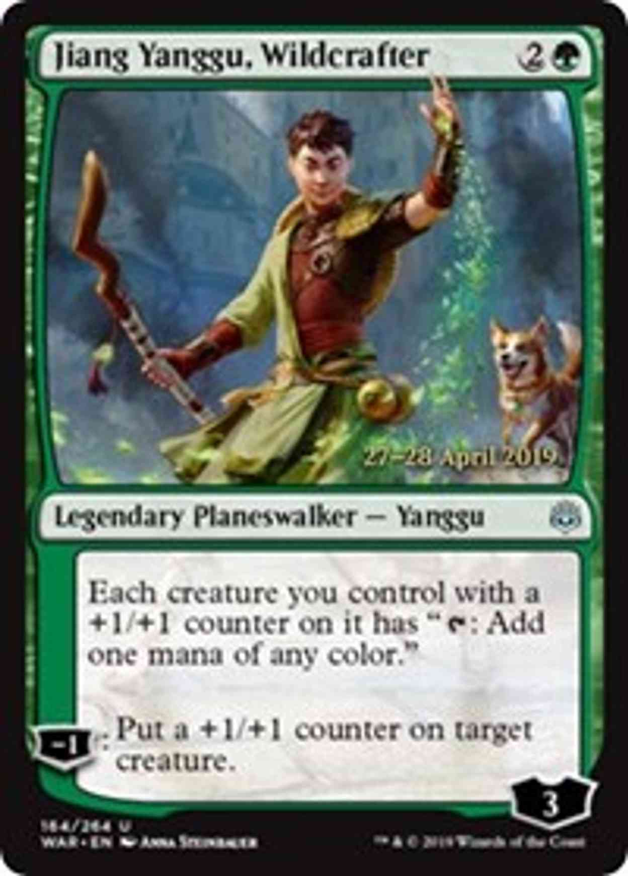 Jiang Yanggu, Wildcrafter magic card front