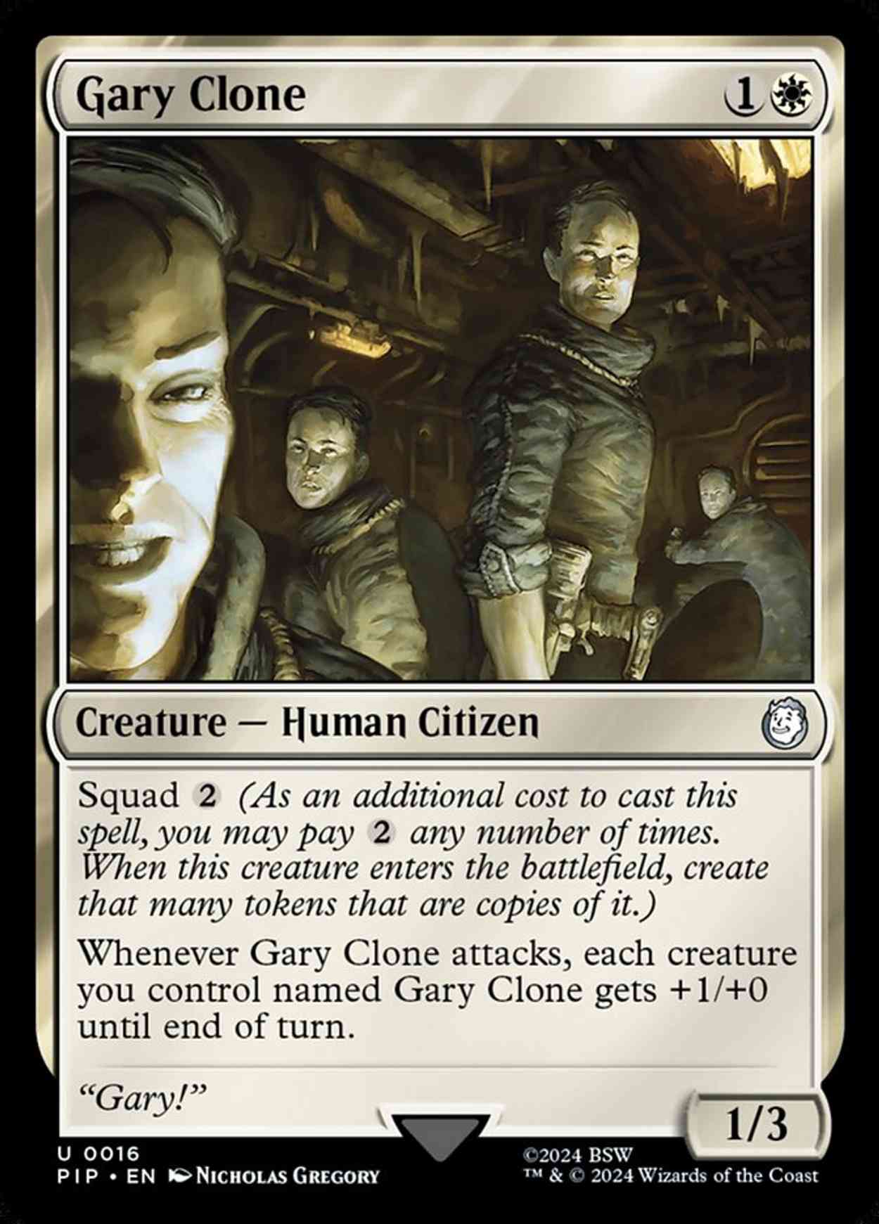 Gary Clone magic card front