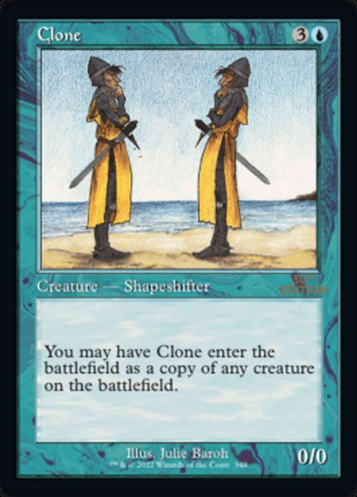 Clone (Retro Frame) magic card front
