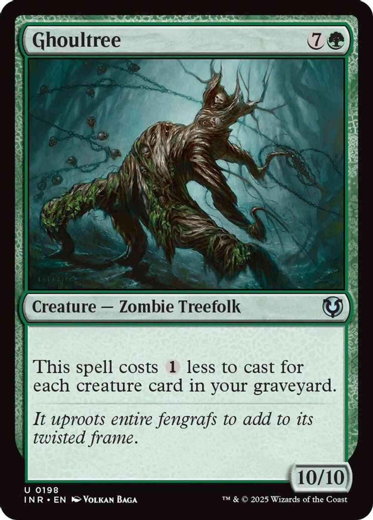Ghoultree magic card front