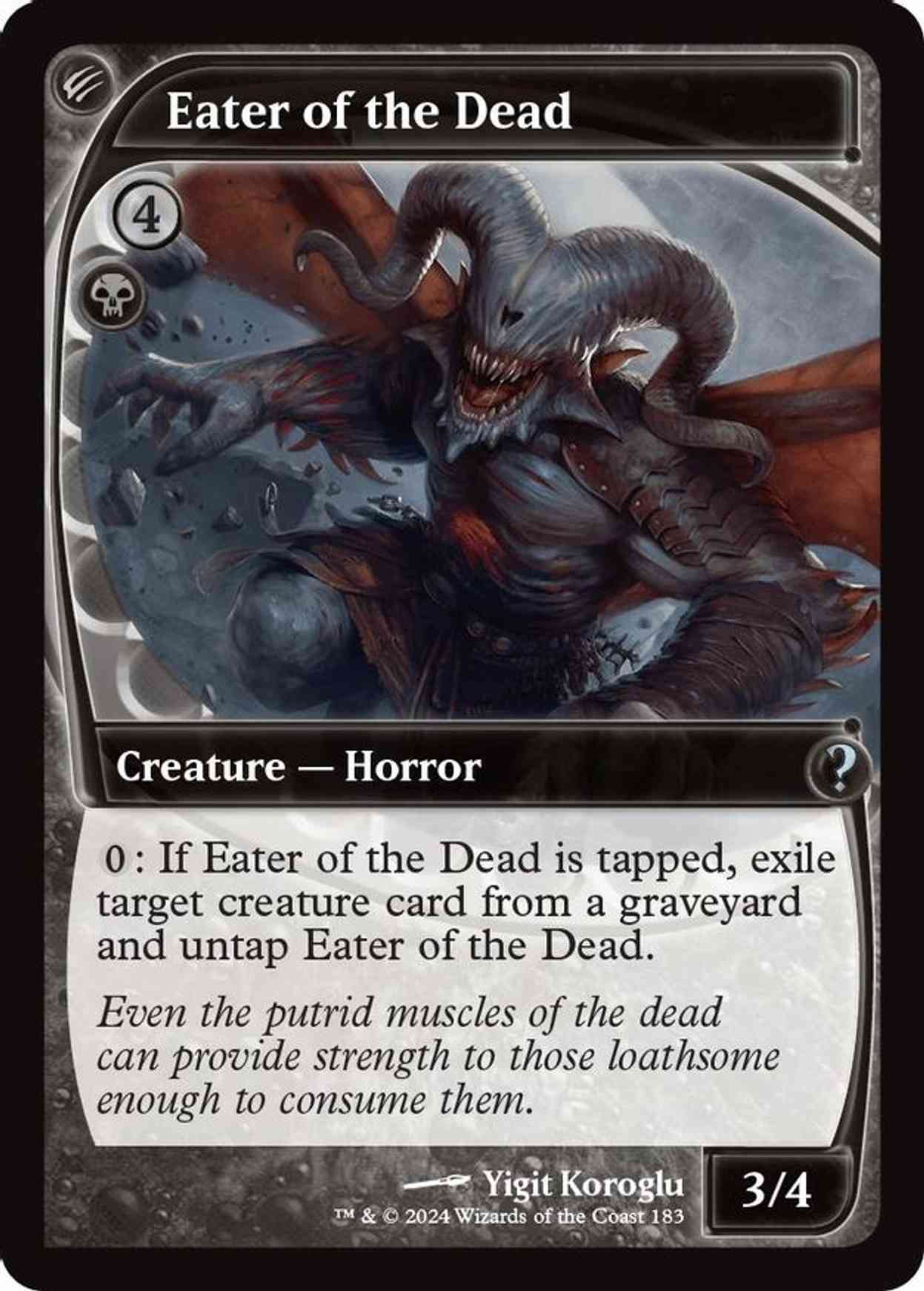 Eater of the Dead (Future Sight) magic card front