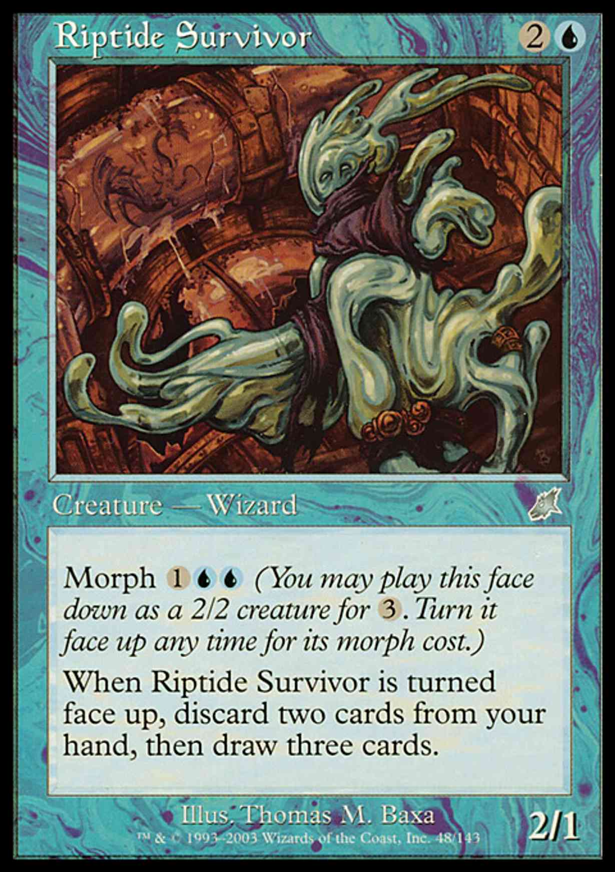 Riptide Survivor magic card front