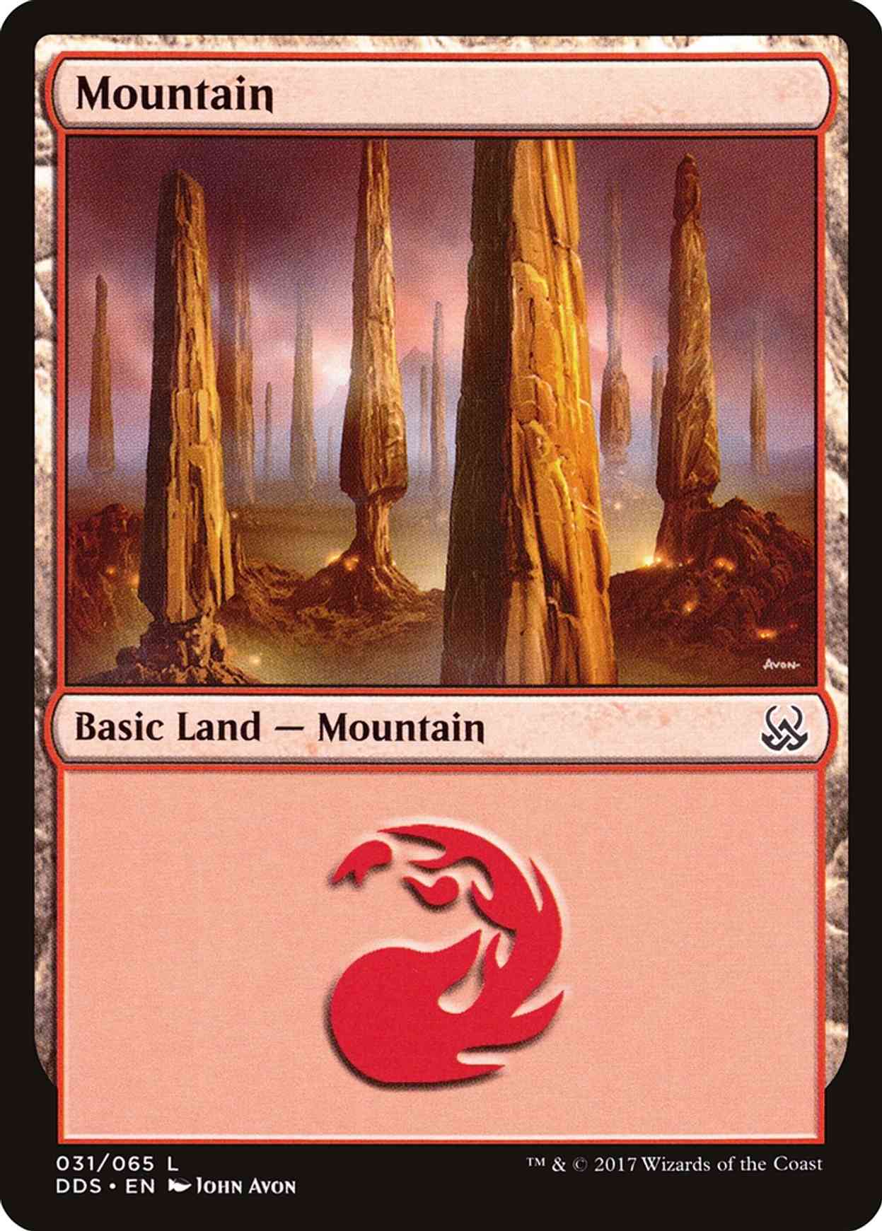 Mountain (31) magic card front