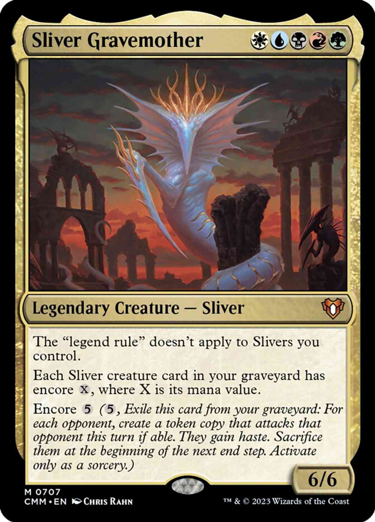 Sliver Gravemother magic card front