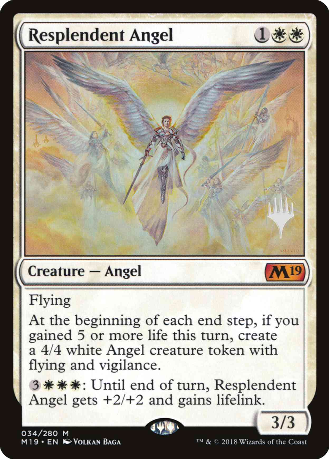 Resplendent Angel magic card front