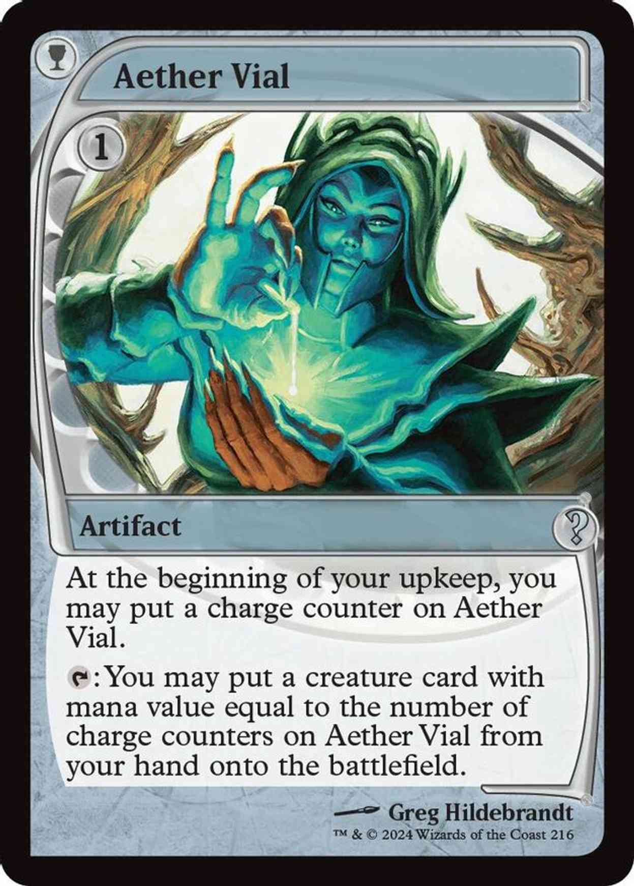 Aether Vial (Future Sight) magic card front