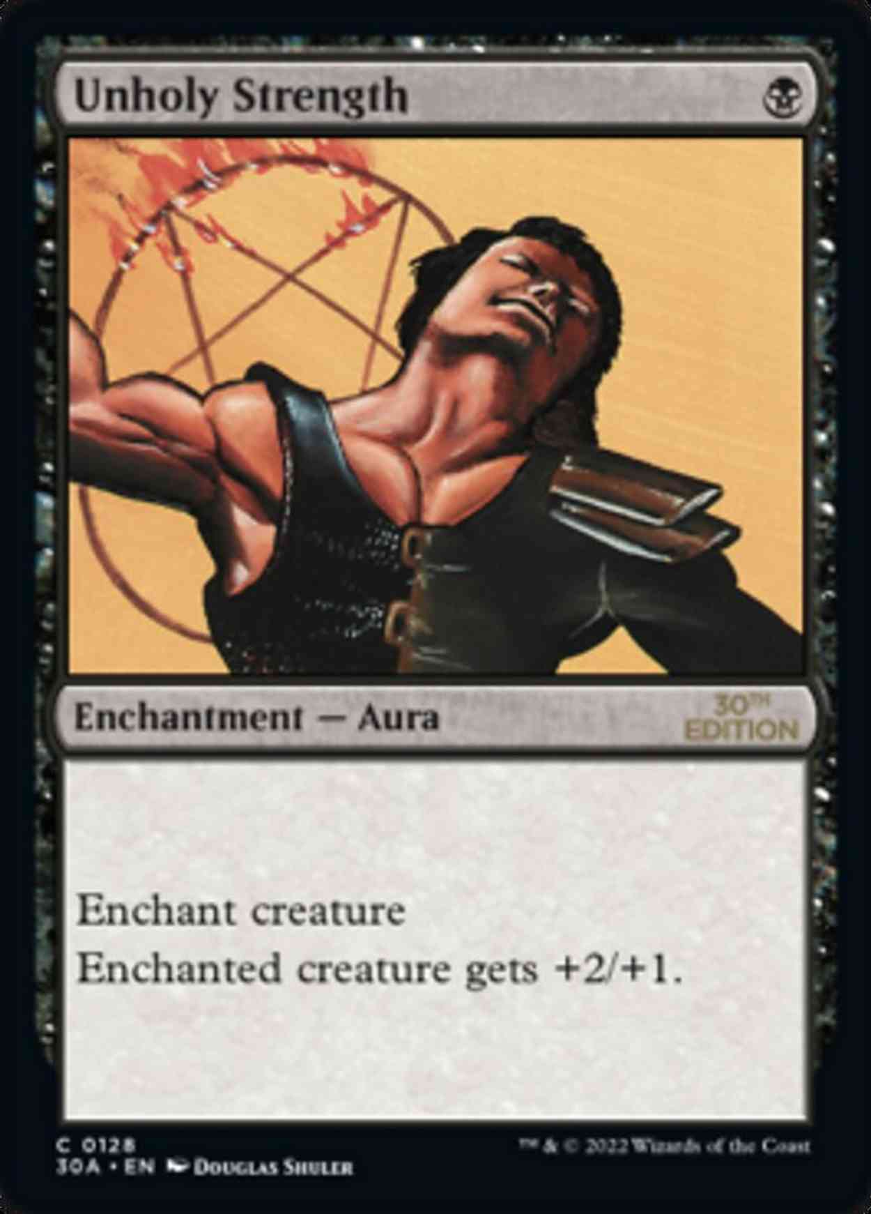 Unholy Strength magic card front