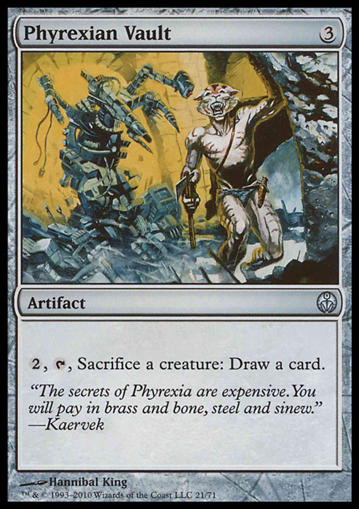 Phyrexian Vault magic card front